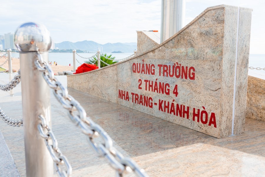 Dự án cột cờ inox 316 cao 18 mét tại quảng trường 2/4 Nha Trang