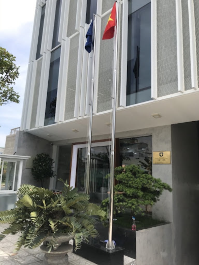 Gia công cột cờ inox ống dày