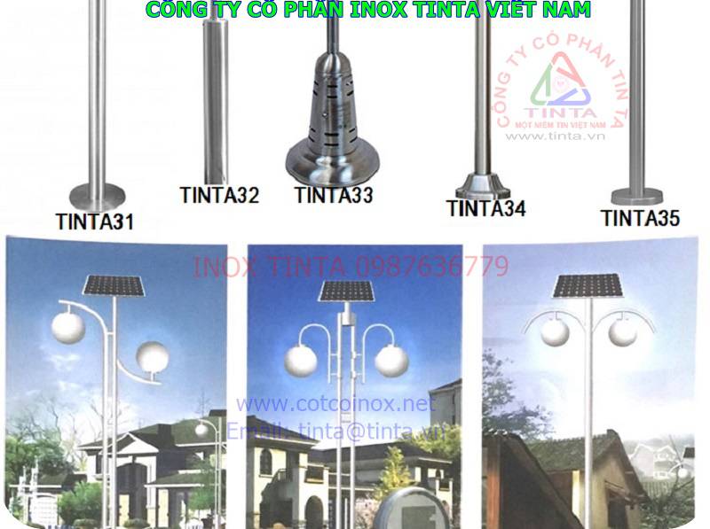 Đặc biệt với máy móc chuyên về đánh bóng và sản xuất gia công cột cờ inox 304, inox 316, inox 201, trụ đèn chiếu sáng inox là một trong những sản phẩm tiên phong nhất của Inox TinTa Vietnam