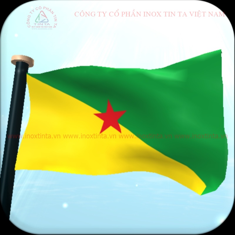 Lá cờ Guiana thuộc pháp giá rẻ, các lá cờ của Guiana thuộc Pháp, một khu vực ở nước ngoài
