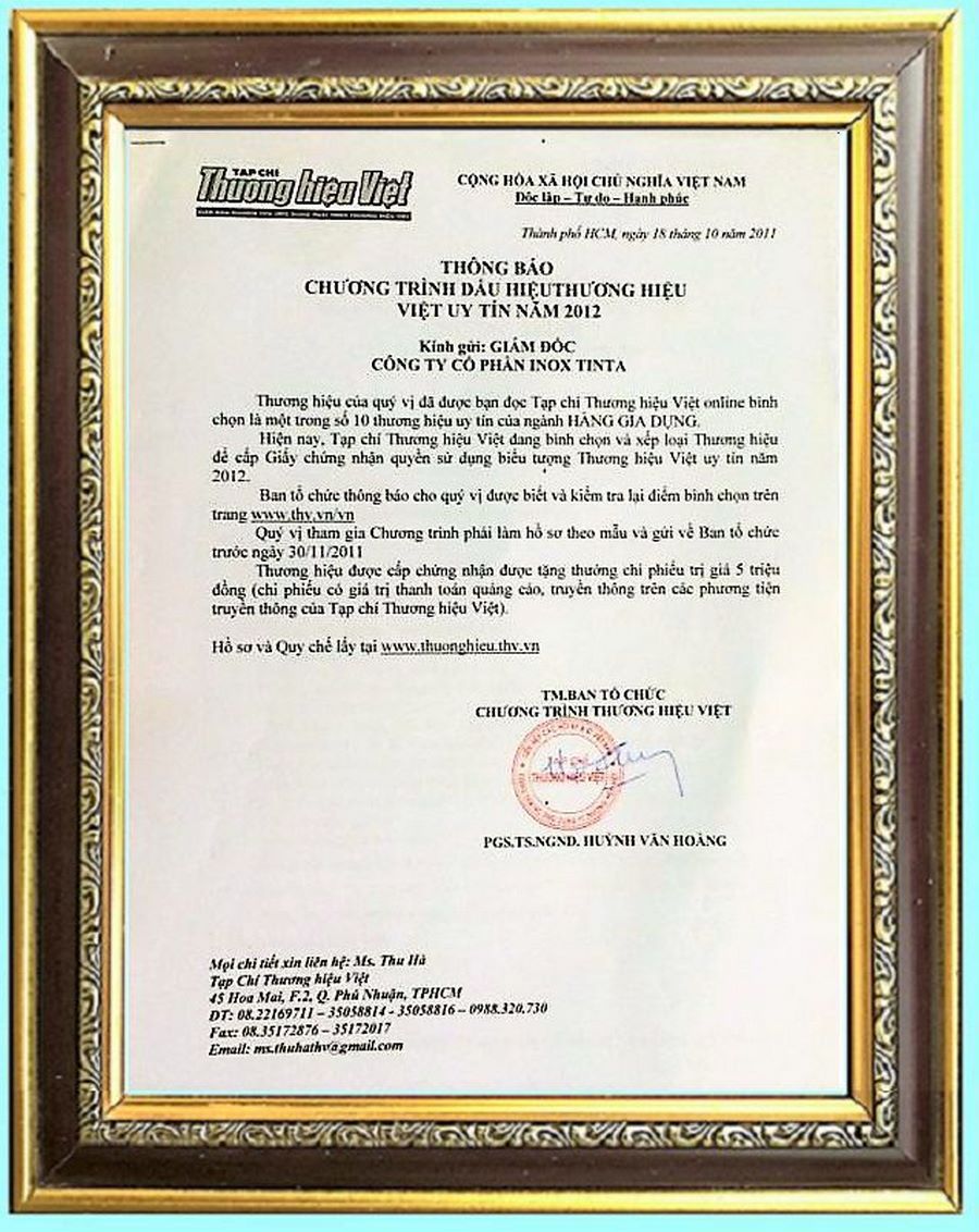 Deputy Minister of Culture, Sports and Tourism awarded Vietnam Gold Cup