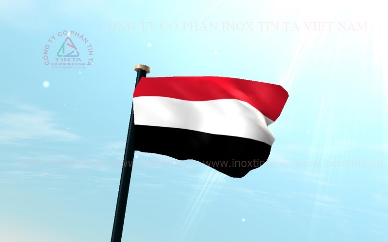 Lá cờ Yemen giá sỉ tại HCM. Lịch sử cờ trong những năm qua