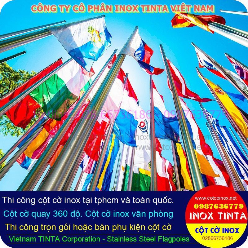 Ủy ban nhân dân tỉnh Bình Định ( UBND ) với hạng mục cột cờ inox Bịnh Định tại sân của UBND tỉnh đã được Công ty TinTa thiết kế thi công lắp đặt từ năm 2016.