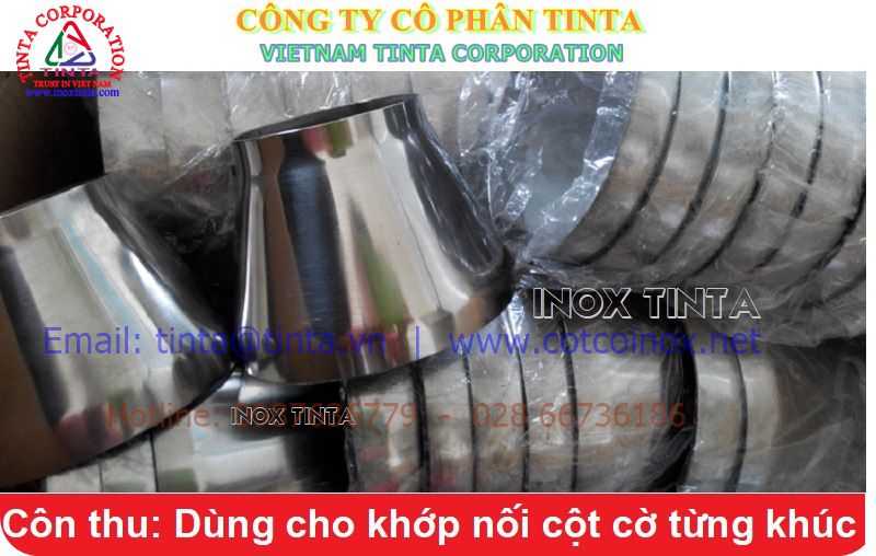 Tại tphcm Công ty Inox TinTa nơi cung cấp mọi loại cột cờ Inox từ nhỏ đến lớn ?