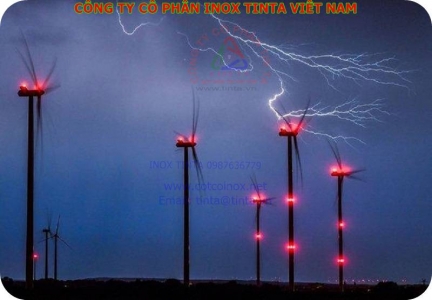 CỘT THU LÔI, HỆ THỐNG TRỤ THU SÉT VÀ KIM THU LÔI