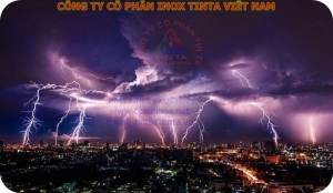 THIẾT KẾ HỆ THỐNG THU SÉT TRỤ THU LÔI INOX