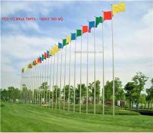 CỘT CỜ INOX CAO 8 MÉT