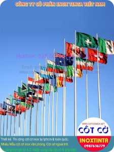 GIÁ CỘT CỜ INOX