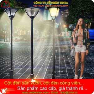 GIÁ CỘT ĐÈN CHIẾU SÁNG INOX