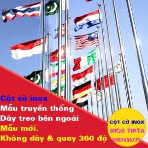 BÁO GIÁ CỘT CỜ INOX TPHCM