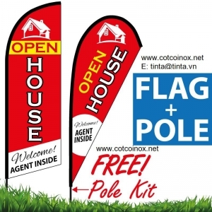 CỘT CỜ INOX STAINLESS STEEL FLAG POLE