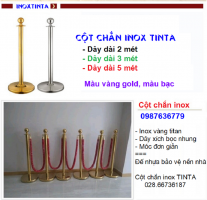 CỘT CHẮN INOX TINTA