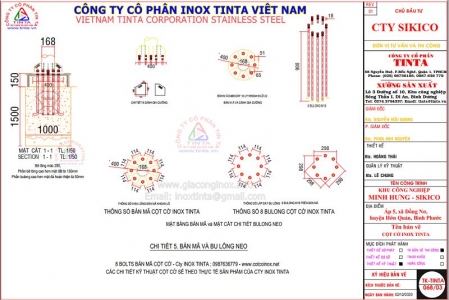 Thiết kế thi công cột cờ inox và những yêu cầu kỹ thuật chung. Phần 2