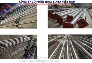 đánh bóng cột cờ inox tinta