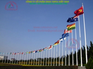 cách sử dụng cột cờ inox tinta