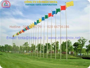 ưu điểm cột cờ bằng inox