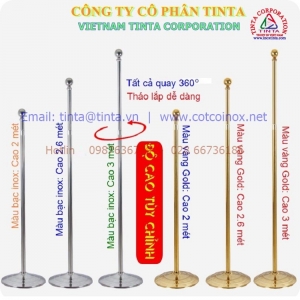 bán cột cờ inox văn phòng