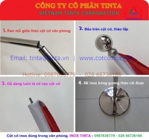cột cờ văn phòng tinta tphcm
