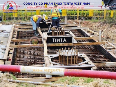 Thiết kế thi công móng cột cờ inox