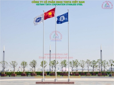 Phân biệt ưu nhược điểm cột cờ inox