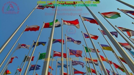 Kiến thức cơ bản về cột cờ bằng inox