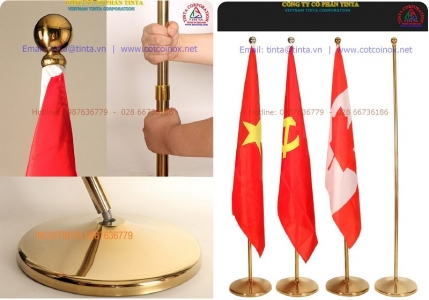 Bảng giá các loại cột cờ văn phòng hiện nay