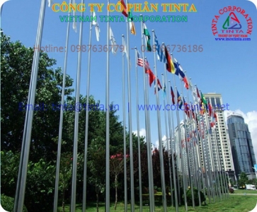 Chất lượng cột cờ inox được nâng cao