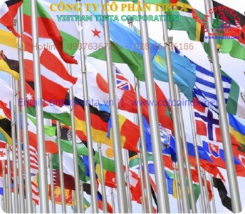 Thông số kỹ thuật thiết kế thi công cột cờ inox