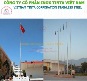 Giá bán cột cờ inox cao 11 mét