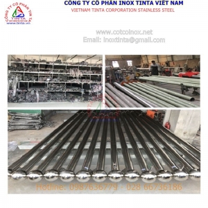 BÁO GIÁ CỘT CỜ INOX CAO 13 MÉT THIẾT KẾ, THI CÔNG THEO YÊU CẦU