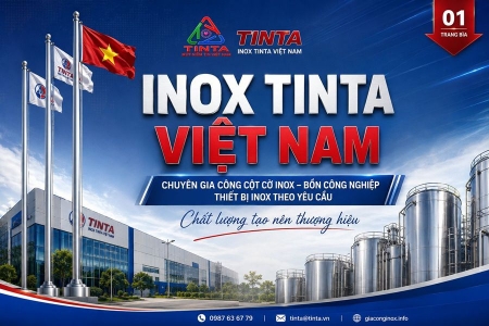 Cột cờ inox ngoài trời là gì? Tiêu chuẩn gia công cột cờ inox chuyên nghiệp